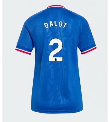 Manchester United Diogo Dalot #2 Udebanetrøje Dame 2026-27 Kortærmet Manchester United Diogo Dalot #2 Udebanetrøje Dame 2026-27 Kortærmet